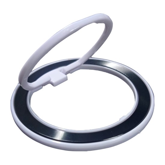 Ring Bracket for All Smartphones 360° Rotation Black/White